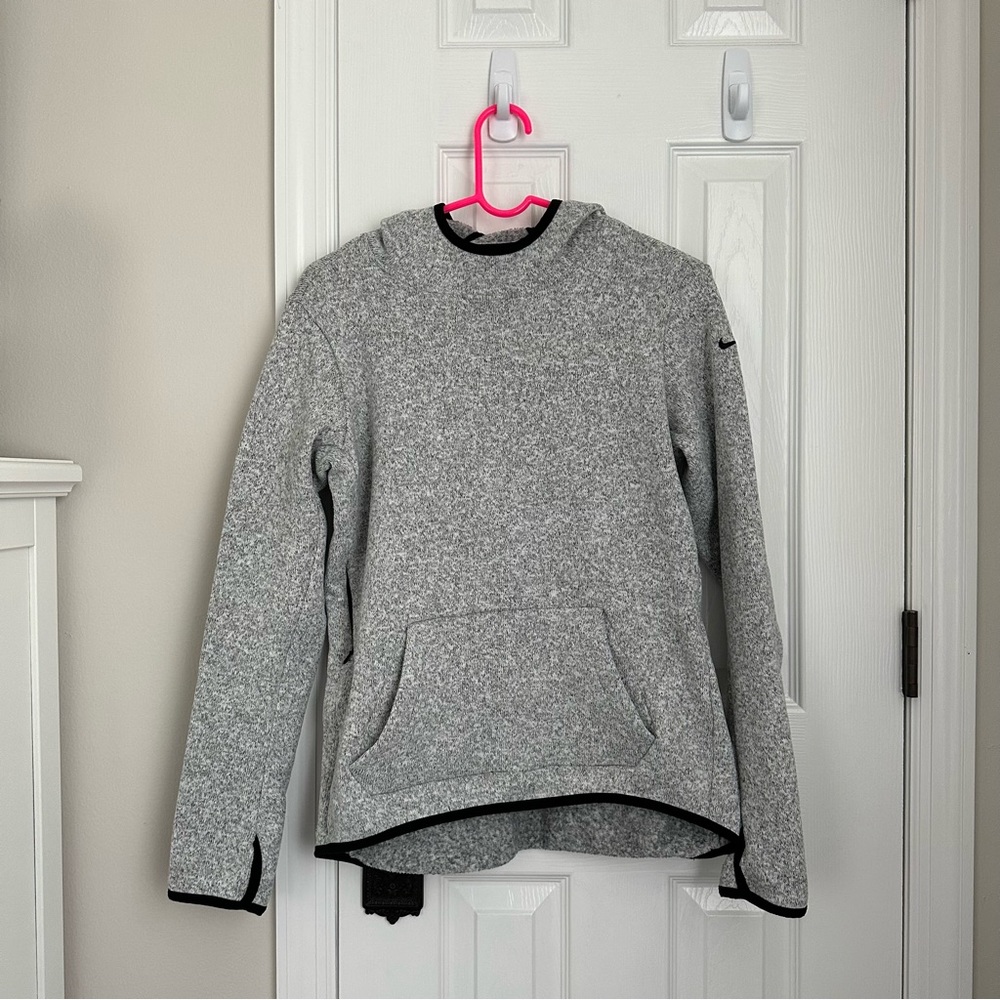 Nike Hypernatural Therma Fit Pullover Hoodie Gray